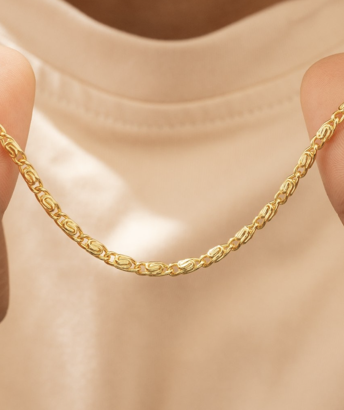 Cadena Caracol Gruesa