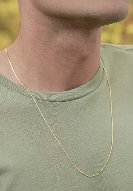 Cadena Serpiente plana 45cm