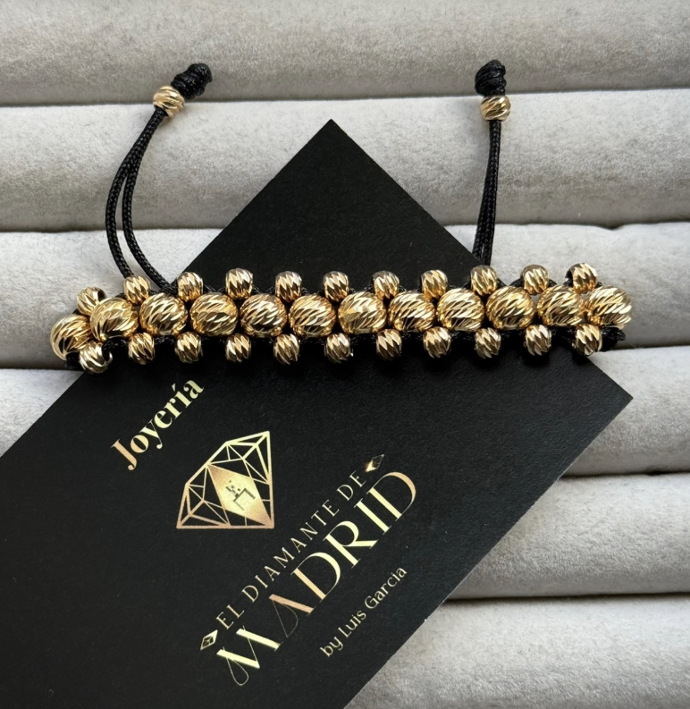 Pulsera 3 Carriles Diamantada Full