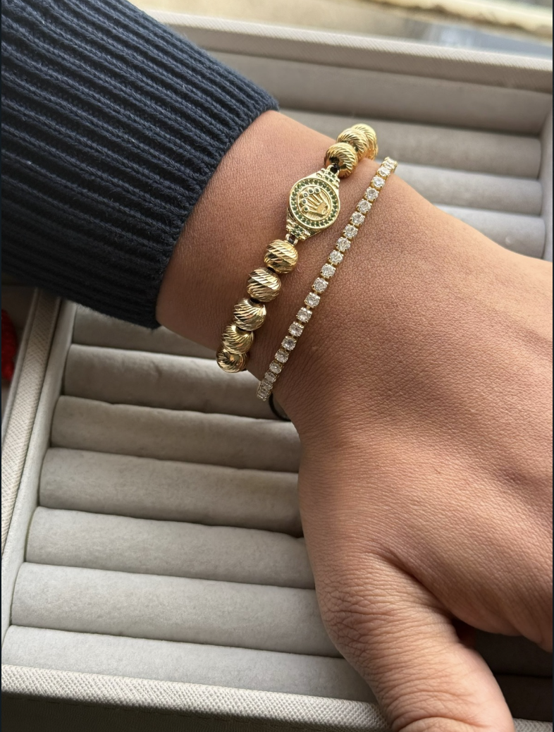 Pulsera Rolex Esmeralda